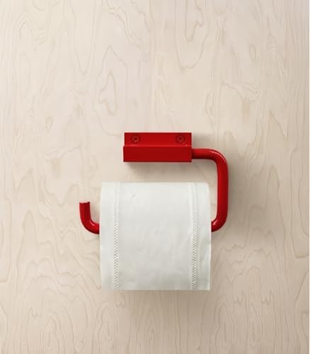 Modern Minimalist Red Toilet Paper Holder