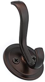 Richelieu BP84025BORB Elegant Robe Hook 10kg Capacity Oil-Rubbed Bronze