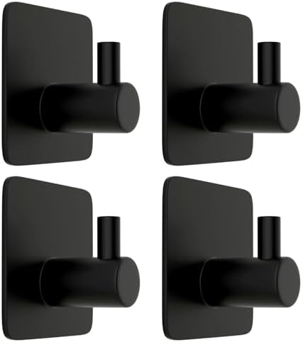 ACNISM 4-Piece Stainless Steel Wall Hook Set