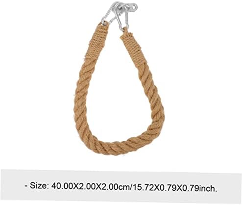 STOBOK Rustic Rope Toilet Paper Holder