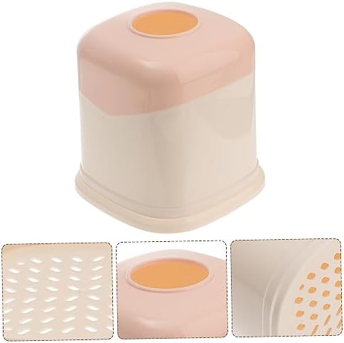 Hoement Creative Plastic Toilet Paper Holder Round Design