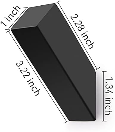 Sturdy Black Towel Hook