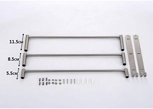 BOGbco 60cm Brushed Stainless Steel Towel Rail