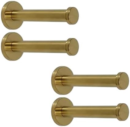 NELX ultras Bath Towel Robe Holder 4 Piece Set