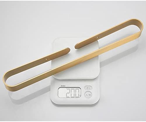 Towel Rail Gold Finish Easy Install Premium Bathroom Towel Bar