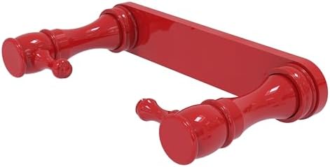 Allied Brass GI-24R-FER Traditional Style Toilet Tissue Holder Fire Engine Red