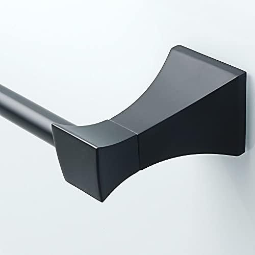 black towel rail easy to mount
