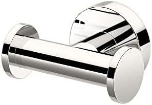 Gatco Glam Double Robe Hook Polished Nickel Stylish Durable