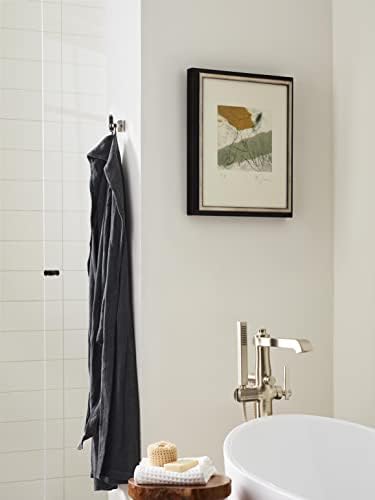 Amerock Robe Hook Polished NickelBlack Bronze