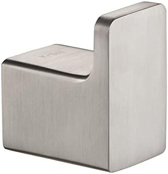 Kraus Stelios Bath Robe Towel Hook Brushed Nickel Finish