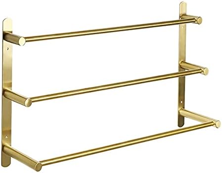 Stylish Durable 24-Inch Towel Rail with Matte Black Finish