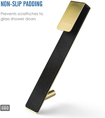 Simtive Extended Shower Door Hooks No Drilling Easy Installation