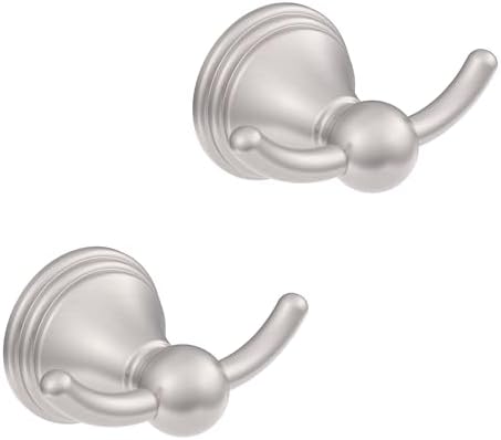 Asidrama Durable Towel Hooks Set - 2-Piece for Bathroom Kitchen