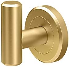 Gatco 4235 Latitude II Robe Hook Brushed Brass