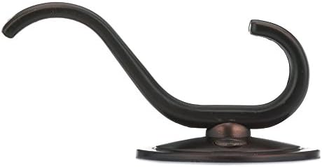 Richelieu BP84025BORB Elegant Robe Hook 10kg Capacity Oil-Rubbed Bronze