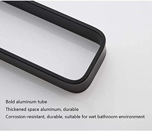 Space-Saving Aluminum Towel Holder for Bathrooms Kitchens