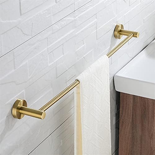 Single-Gold-Brailed Towel Rail