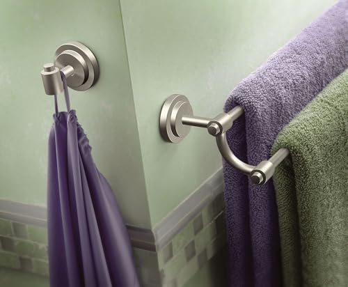 M Oen DN0703BN Iso Modern Robe Hook Brushed Nickel