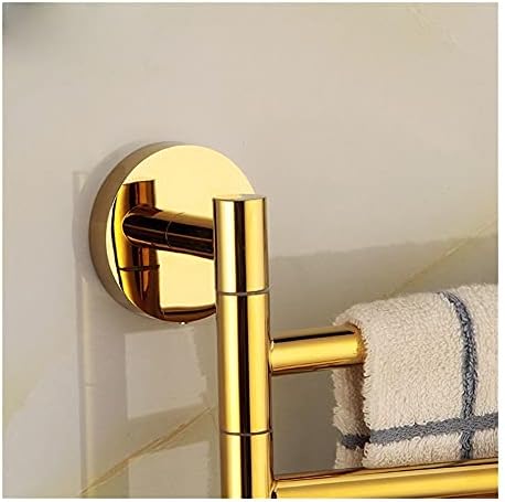 DCIUSTFHE Space-Saving Towel Rail Rack