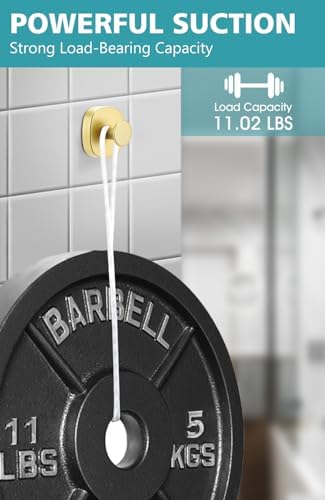 4-Piece Suction Cup Hooks for Bathroom