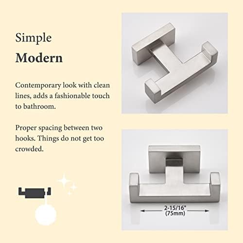 Suyar Double Towel Hook