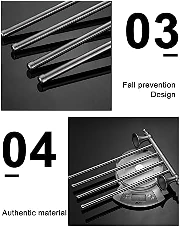Wall-Mounted Bathroom Towel Rail