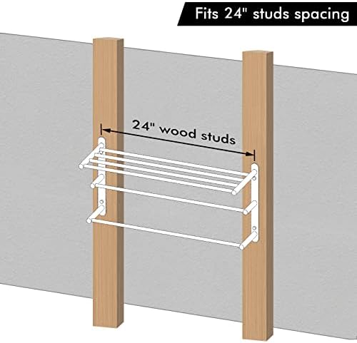 KES 3-Tier Bathroom Towel Rack with 24 Hanging Length
