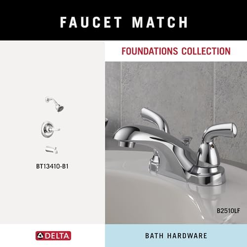 Delta Foundations 1-Pack Towel Hooks