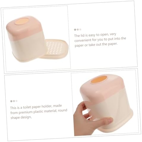 Unique Plastic Toilet Paper Holder by HOOENTOO