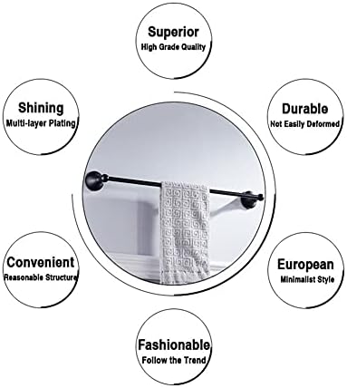 Organizing Space Perfect Towel Rail for Bathroom Kitchen