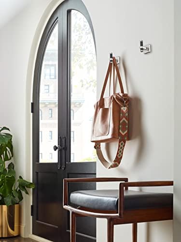 Amerock Robe Hook Polished NickelBlack Bronze