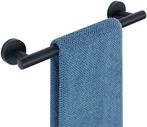 35cm Black Towel Rail
