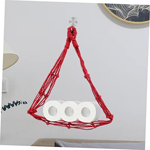 DOITOOL 3-Pack Cotton Toilet Paper Holders Set