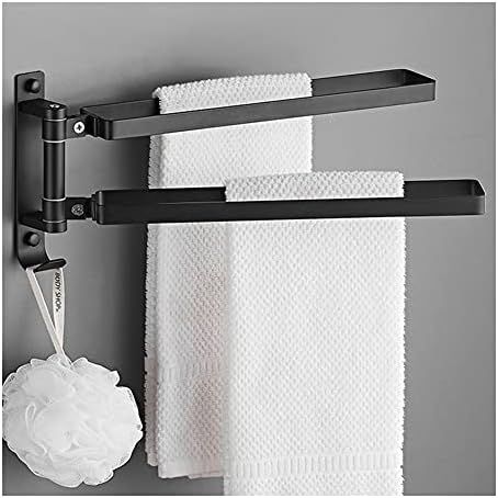 High-Quality Black Towel Rail for Bathroom