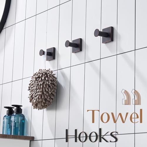 Secure Robe Hook stainless steel oil rubbed bronze