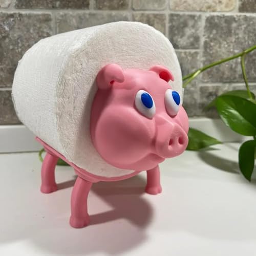 Charming Animal Toilet Holder for Bathroom or Kitchen
