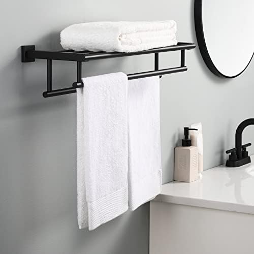 Stainless Steel Towel Rack for Bathroom - Durable Rust-Proof Towel Holder