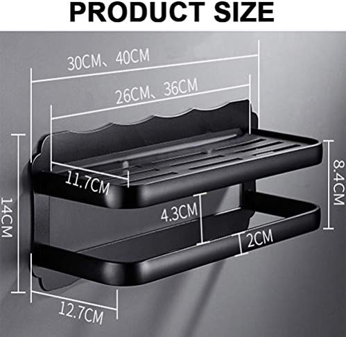 Chic Chrome Losing Towel Rack 30cm