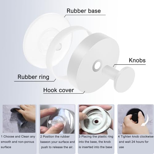 Quick Set No-Drill Suction Cup Hang in Your Bath