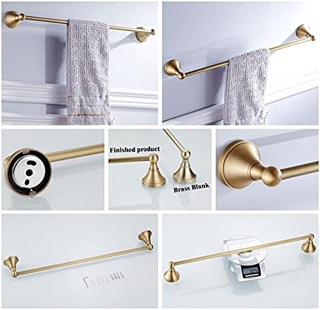 Towel Bar Rack Black Gold Chrome Bathroom Kitchen Use