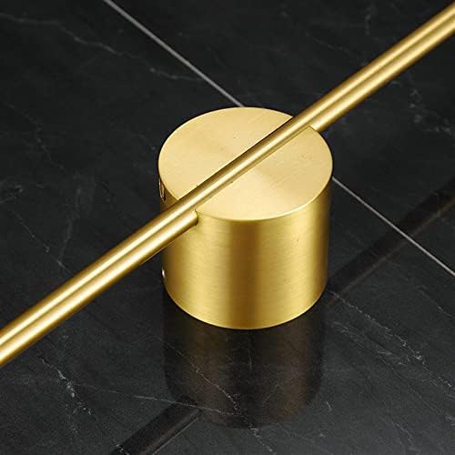 Sturdy Towel Rail for Bathroom Brushed Gold Sizes