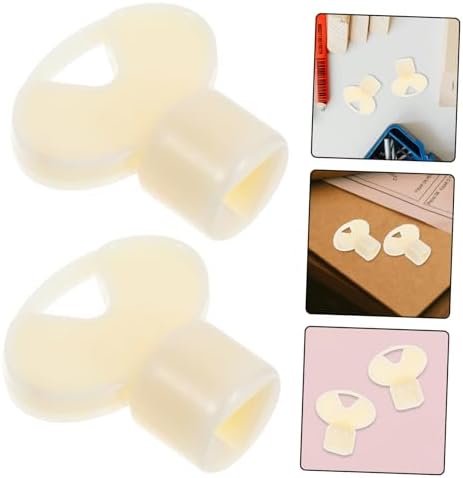 Efficient 3-Pack Plastic Key Replacement for Toilet or Tissue Holders