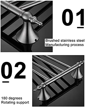 Wall-Mounted Bathroom Towel Rail