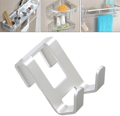 Stylish Space Aluminum Metal Shower Door Hook