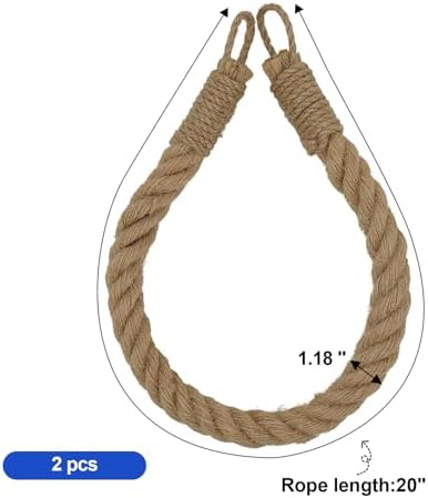Retro Bohemian Jute Nautical Ropes for DIY Projects