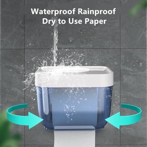 Waterproof Wall-Mount Toilet Paper Holder