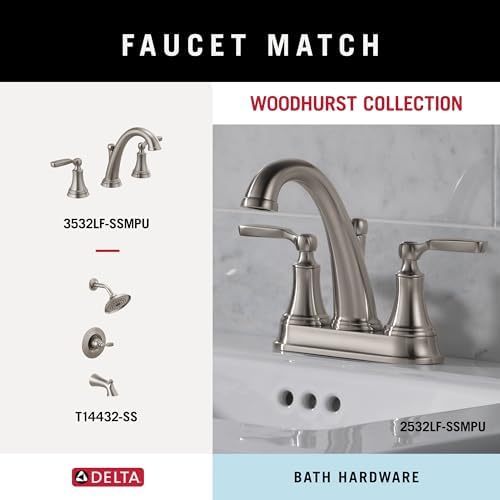 Delta Faucet 73235-SS Woodhurst Towel Hook Elegant Stainless Steel