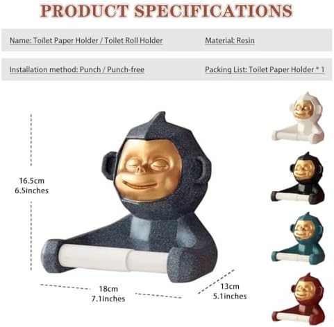 Stylish Monkey Shape Toilet Paper Holder