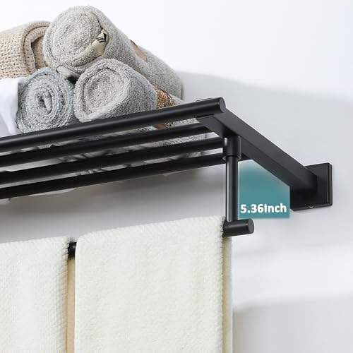 Alise 28-Inch Stainless Steel Towel Rack