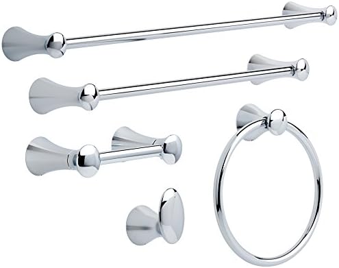 Delta 73835 Lahara Towel Robe Hook Polished Chrome